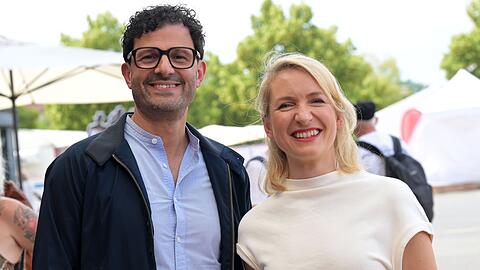 Luigi Pantisano und Ines Schwerdtner sind die neue Linken-Doppelspitze.
