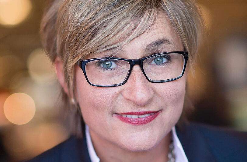 Bayerns "Oberlehrerin" Simone Fleischmann.