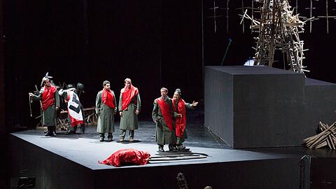 Die Oper "Stillhang" im Festspielhaus Erl.