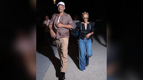 Will Smith und Jada Pinkett Smith unterst&uuml;tzen Sohn Jaden bei der Fashion Week.