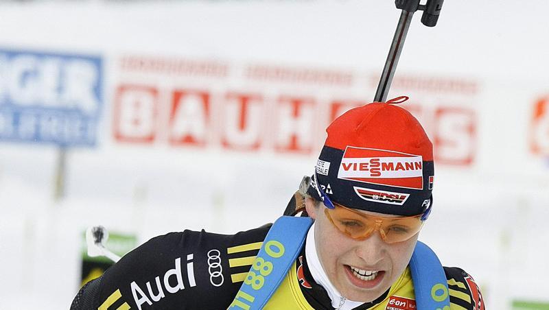 Biahtlon-Superstar Magdalena Neuner. Biahtlon-Superstar Magdalena Neuner.