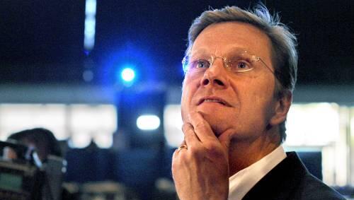Klagt über die Konservativen: Guido Westerwelle. Klagt über die Konservativen: Guido Westerwelle.
