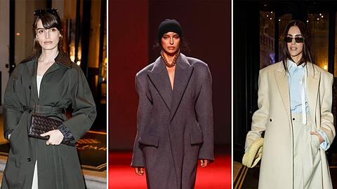 Einh&uuml;llen erlaubt: &Uuml;bergro&szlig;e Cocooning Coats sind das neue Must-have der herbstlichen Garderobe.