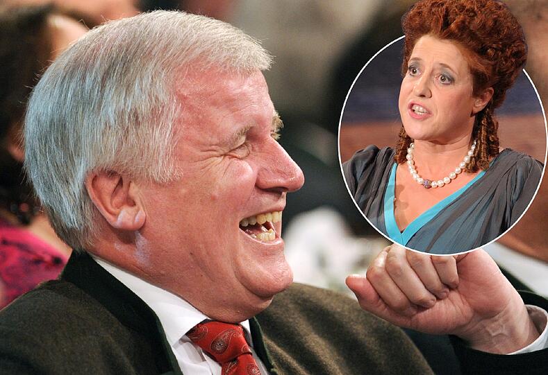 Luise Kinseher, 2013: "Der Horsti spielt nicht mehr mit seiner Eisenbahn. Er spielt jetzt Schifferlversenken. Er macht Horst, den Zerstörer. Leider hat er ein paar Geschütze nach innen montiert. Der jagt schnell mal seinen eigenen Laden in die Luft!"