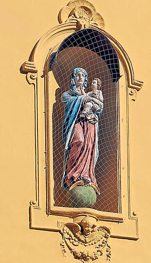 Barockes am Radspielerhaus.