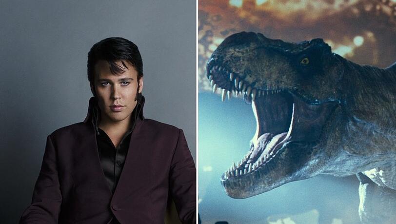 Mit "Elvis" und "Jurassic World 3" starten im Juni zwei heißersehnte Filme des Jahres.