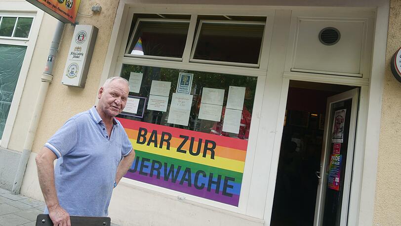 Wolfgang Klug war viele Jahre Wirt in der Feuerwache.