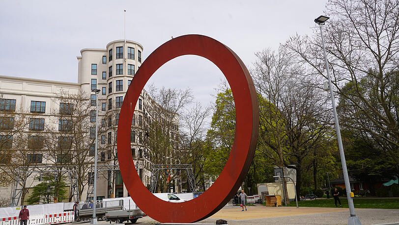 Der Karl-St&uuml;tzel-Platz, ganz in der N&auml;he des Botanischen Gartens.