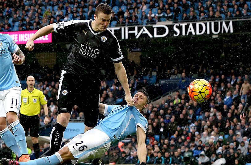 Robert Huth steht derzeit mit Leicester City an der Tabellenspitze der Premier League.