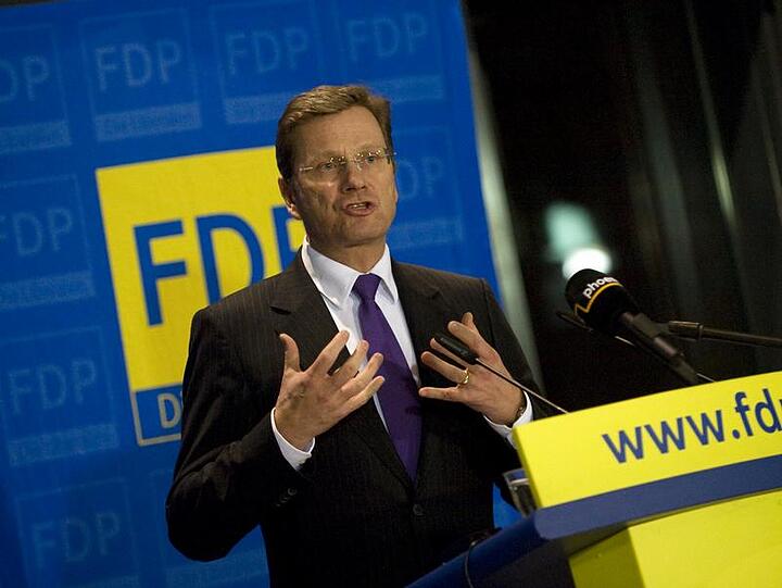 Vizekanzler Guido Westerwelle