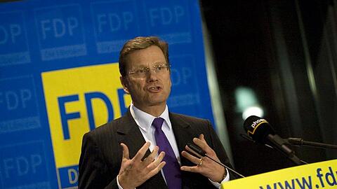 Vizekanzler Guido Westerwelle
