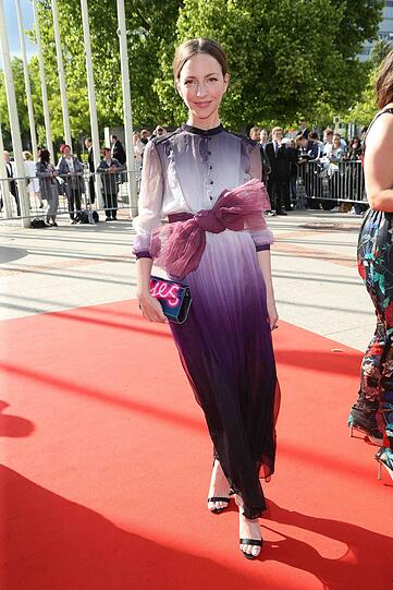 Weitere Bilder vom roten Teppich beim 65. Deutschen Filmpreis in Berlin.