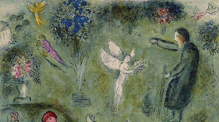 Marc Chagall: Der Lustgarten, Horst und Gabriele-Siedle-Kunststiftung.