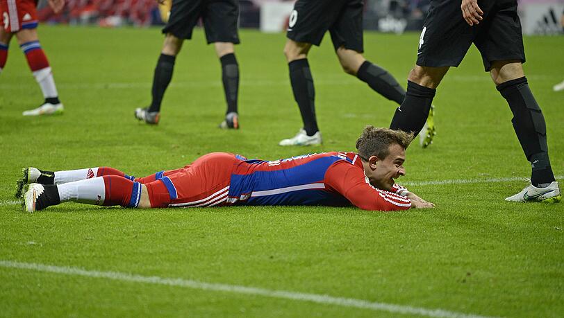 Xherdan Shaqiri konnte sich bei den Bayern nie durchsetzen - Anfang 2015 ging es für ihn zu Inter Mailand. Xherdan Shaqiri konnte sich bei den Bayern nie durchsetzen - Anfang 2015 ging es für ihn zu Inter Mailand.