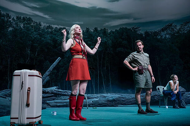 Carolin Hartmann, Pascal Fligg und Lola Dockhorn. Carolin Hartmann, Pascal Fligg und Lola Dockhorn.