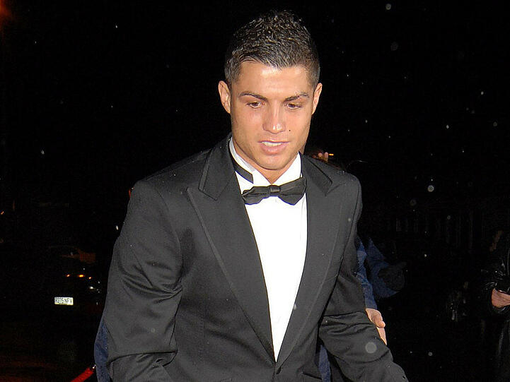 Cristiano Ronaldo bei einem Charity-Event. Klicken Sie sich hier durch die schönsten Bilder von CR7
