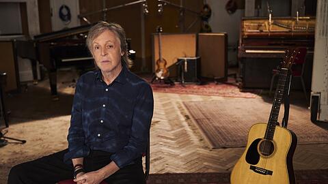 Sir Paul McCartney im Studio 2 der Abbey Road, wo die allermeisten Beatles-Aufnahmen entstanden sind.