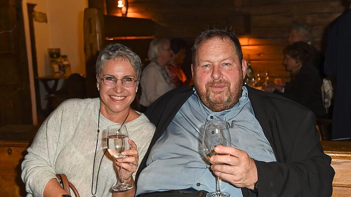 Katerina Jacob und Ottfried Fischer verstehen sich bestens - wie hier im Mai 2015.