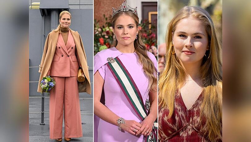 Kronprinzessin Amalia spielt eine immer größere Rolle - und fühlt sich damit sichtlich wohl.