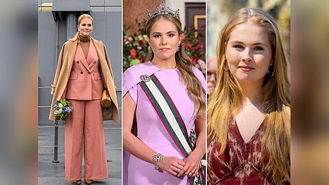 Kronprinzessin Amalia spielt eine immer größere Rolle - und fühlt sich damit sichtlich wohl.