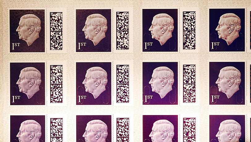  Neue Briefmarken mit K&ouml;nig Charles III. enth&uuml;llt 