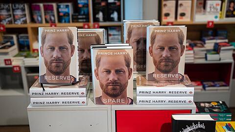 "Reserve", die Autobiografie von Prinz Harry, erschien Anfang des Jahres.