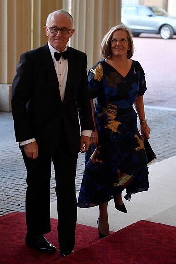 Malcolm Turnbull (australischer Premierminister) und seine Frau Lucy