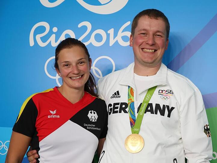 Sandra und Christian Reitz gewannen in Minsk die erste Medaille für Deutschland.