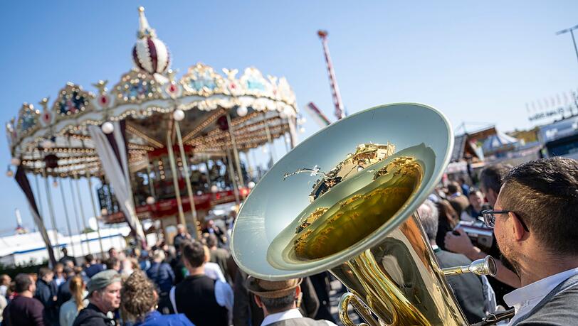 Blasmusik gehört zur Wiesn.