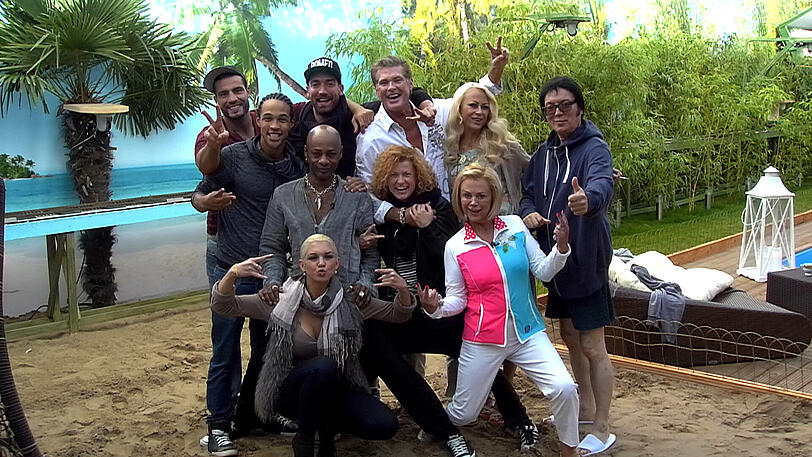 David Hasselhoff hat das "Promi Big Brother"-Haus nach vier Tagen verlassen. Seine besten Bilder aus dem Haus hier zum Durchklicken!