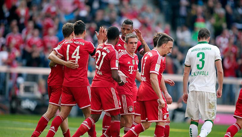 Gegen Werder Bremen hatte der FC Bayern zuletzt immer Grund zum jubeln. Gegen Werder Bremen hatte der FC Bayern zuletzt immer Grund zum jubeln.