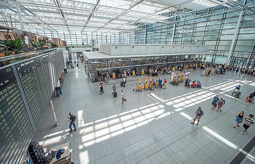 Das Terminal 2 des Münchner Flughafens. Auch dort arbeiten viele Pendler aus Landshut.