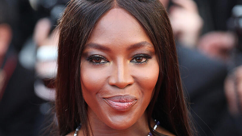 Naomi Campbell in Cannes. Heute feiert das Supermodel seinen 50. Geburtstag.