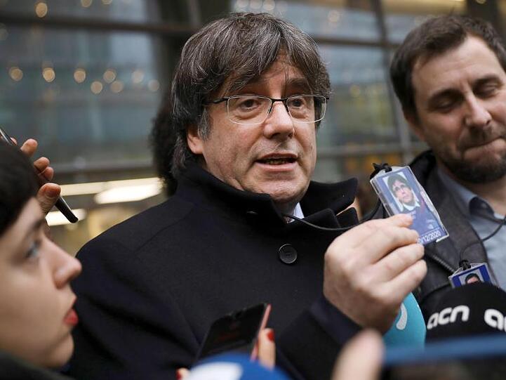 Carles Puigdemont, ehemaliger Regionalpräsident von Katalonien, kann vorerst in Belgien bleiben.
