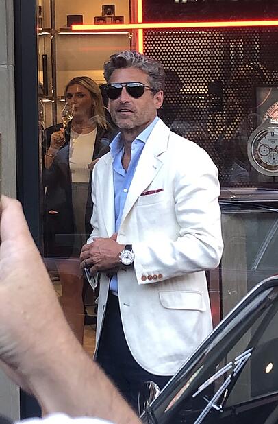 McDreamy in München: Patrick Dempsey verursachte Kreischalarm bei den Fans. McDreamy in München: Patrick Dempsey verursachte Kreischalarm bei den Fans.