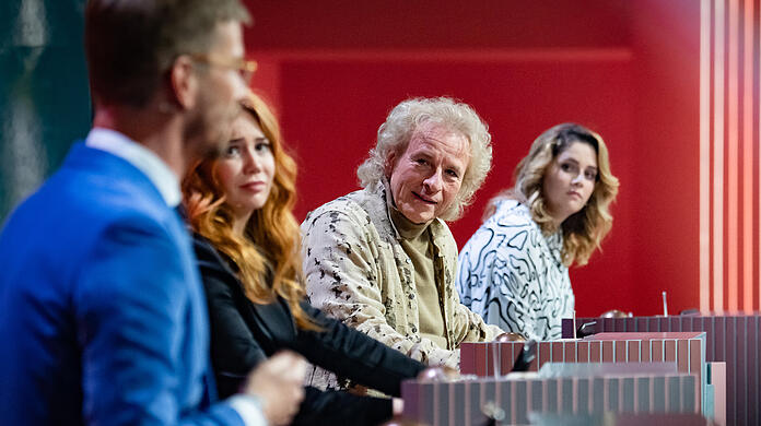 Joko Winterscheidt, Palina Rojinski und Thomas Gottschalk wollten Elyas M'Barek die Show stehlen.