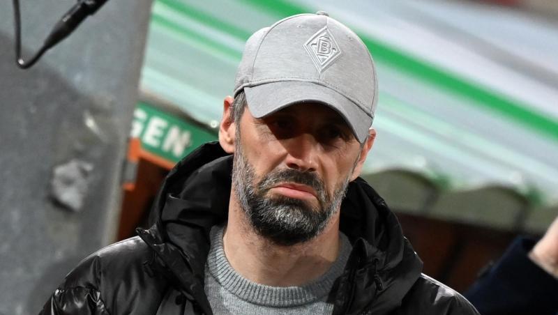 Trainer Marco Rose wartet mit Borussia Mönchengladbach seit sieben Spieltagen auf einen Sieg.