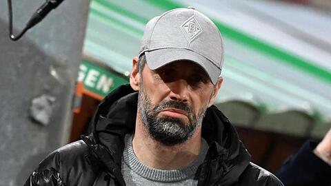Trainer Marco Rose wartet mit Borussia Mönchengladbach seit sieben Spieltagen auf einen Sieg.