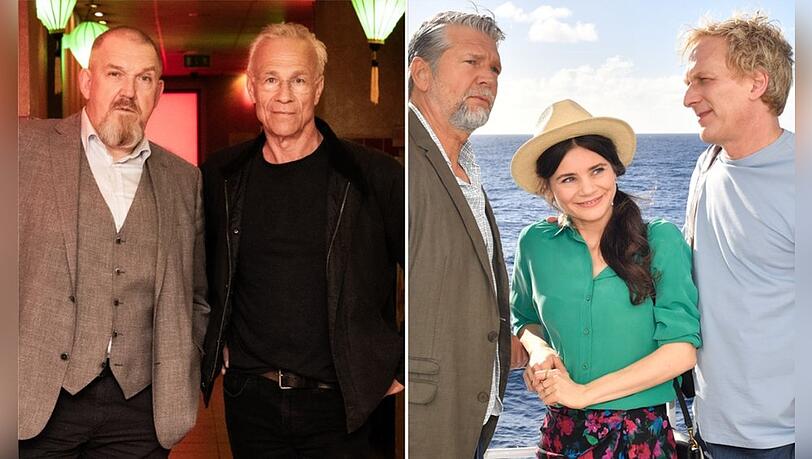"Tatort: Siebte Etage" (li.) trat am Sonntag gegen "Das Traumschiff: Argentinien" an.