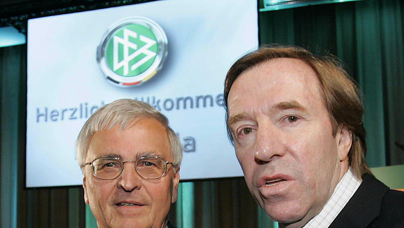 Einst gemeinsam, jetzt gegeneinander: Theo Zwanziger und Günter Netzer. Einst gemeinsam, jetzt gegeneinander: Theo Zwanziger und Günter Netzer.