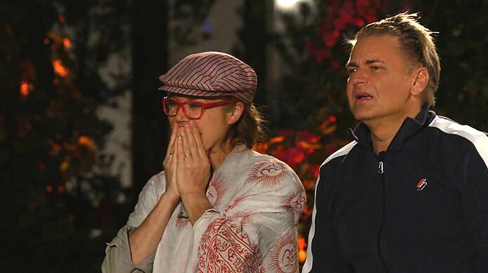 Doreen Dietel bricht in der Show "Prominent getrennt" in Tränen aus.