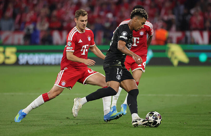 Tat sich gegen D&eacute;sir&eacute; Dou&eacute; schwer: Josip Stanisic.