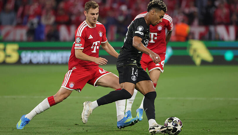 Tat sich gegen D&eacute;sir&eacute; Dou&eacute; schwer: Josip Stanisic.