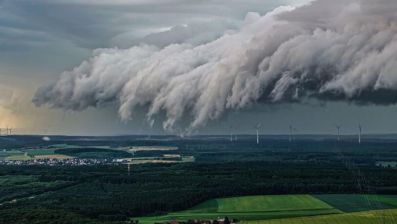 Im S&uuml;dwesten sind starke Gewitter m&ouml;glich.
