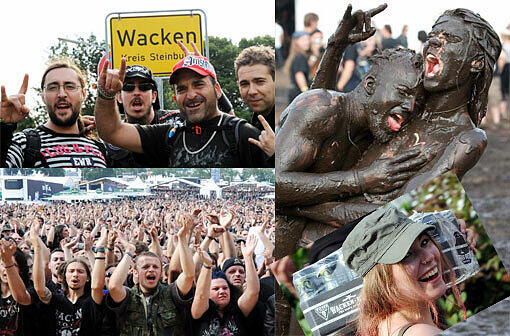 Ein Dorf steht Kopf: In Wacken dreht sich bis Sonntag alles um Heavy Metal!