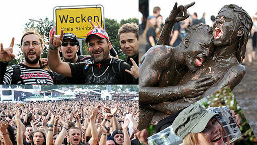 Ein Dorf steht Kopf: In Wacken dreht sich bis Sonntag alles um Heavy Metal! Ein Dorf steht Kopf: In Wacken dreht sich bis Sonntag alles um Heavy Metal!