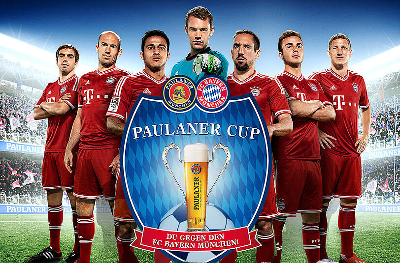 Du gegen den FC Bayern München: Der Paulaner Cup.