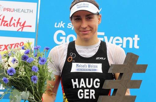 Anne Haug, Triathlon 3%: Die Triathletin ist auch 2013 wieder die Nummer eins in Deutschland gewesen &ndash; international holte sie bei der ITU-Weltmeisterschaftsserie den dritten Platz. Und den Weltmeistertitel mit der Mannschaft.