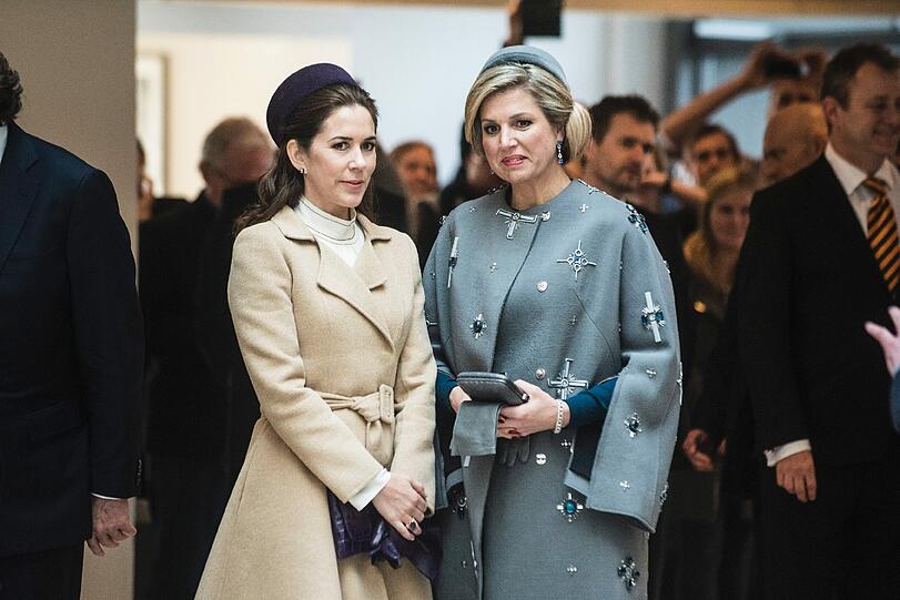 Kronprinzessin Mary von Dänemark und ihre gute Freundin Königin Maxima der Niederlande