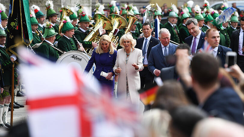 Prinz Charles und Camilla in München: Weitere Bilder vom royalen Besuch.